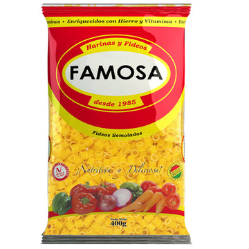 Pasta Famosa Fideo Cortado X 400G